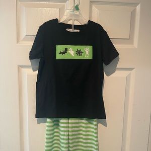 NWOT size 6/7 Spooky Night shirt/pants set